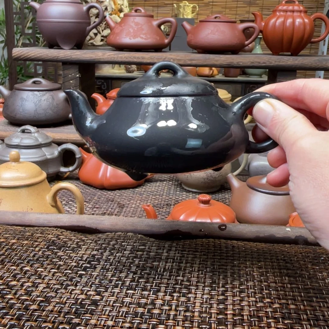 茶壶紫砂宜兴原矿紫砂手工制200