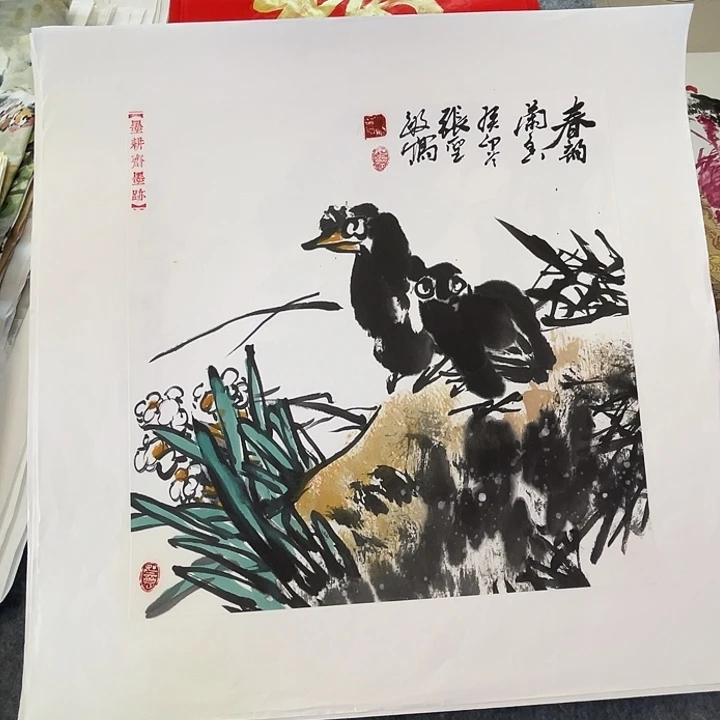 国画张圣敏先生纯手绘作品