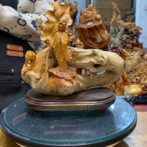 柏木（崖柏）太行崖柏陈化料摆件