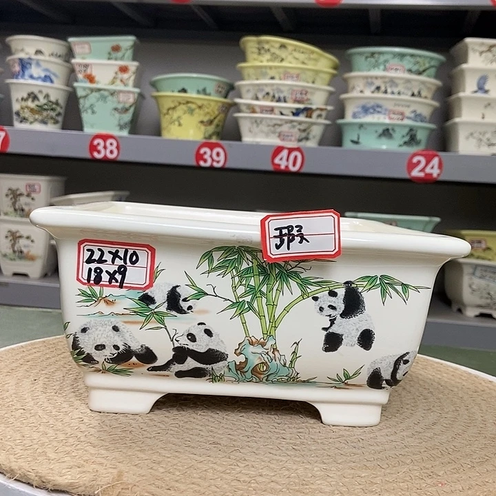 紫砂紫砂花盆0823