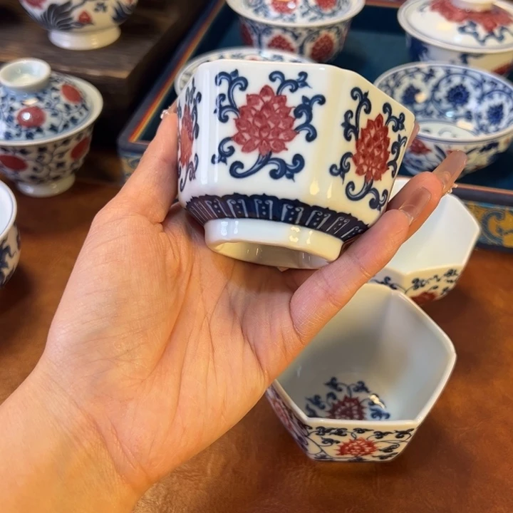 瓷片景德镇陶瓷手工手绘