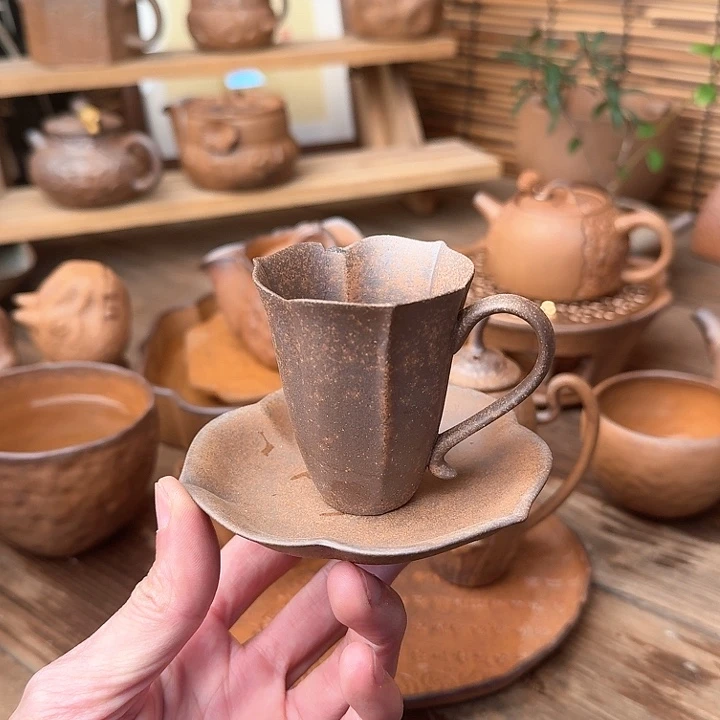原矿老岩泥茶器系列
