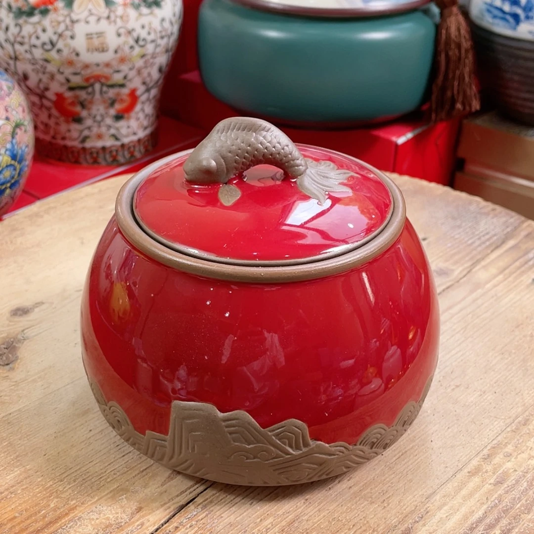 【闪购商品】罐陶瓷茶叶罐密封罐