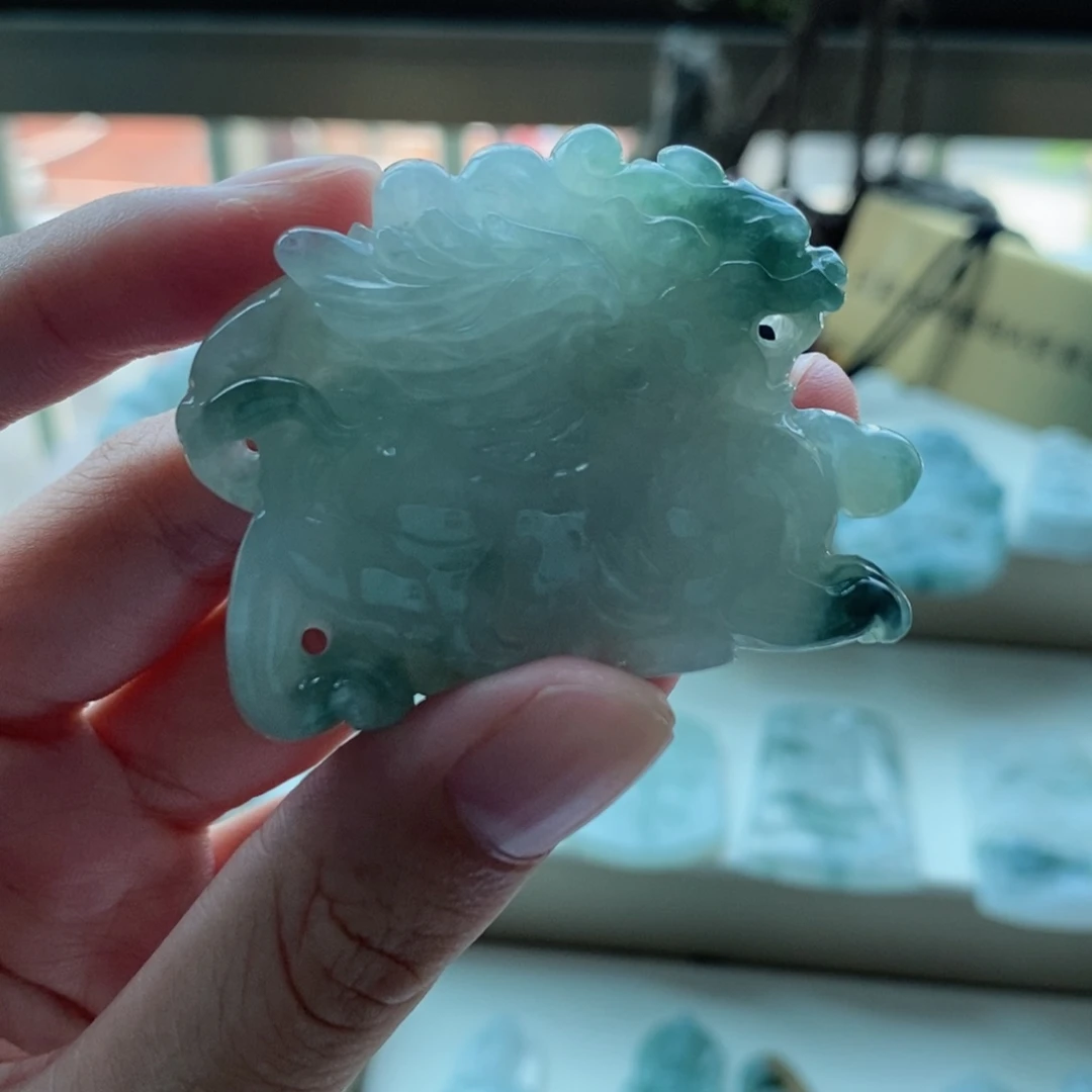 【闪购商品】颈饰未镶嵌翡翠天然缅甸A货翡翠