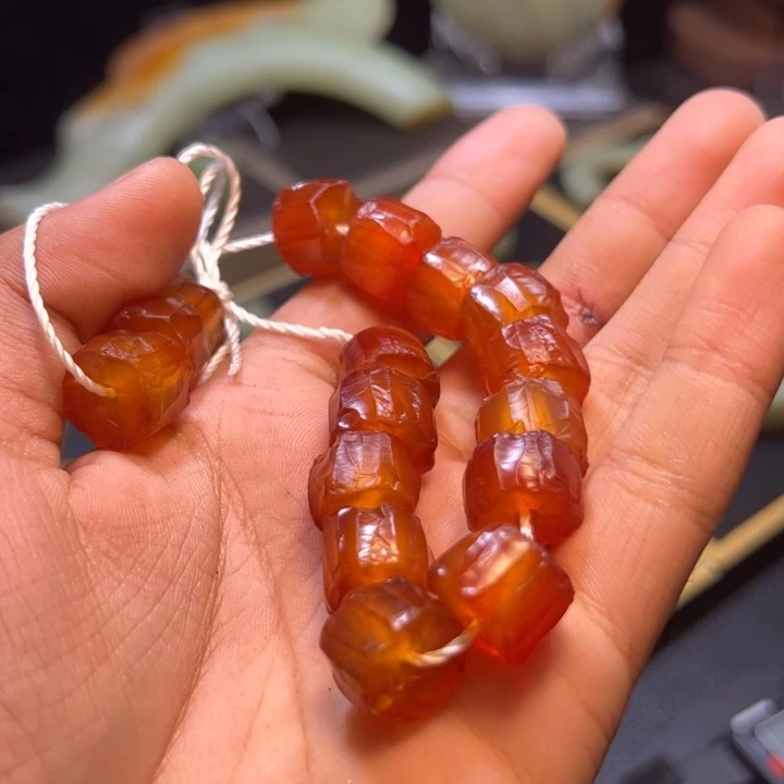 观***生玉玉摆件珠子器形
