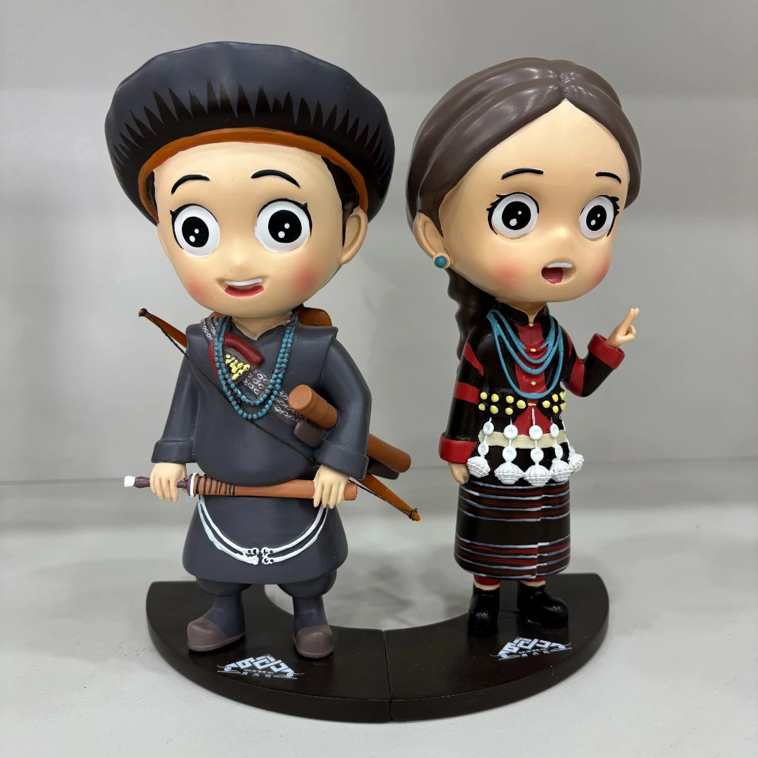 原创珞巴公仔摆件-可爱-创意-摆设