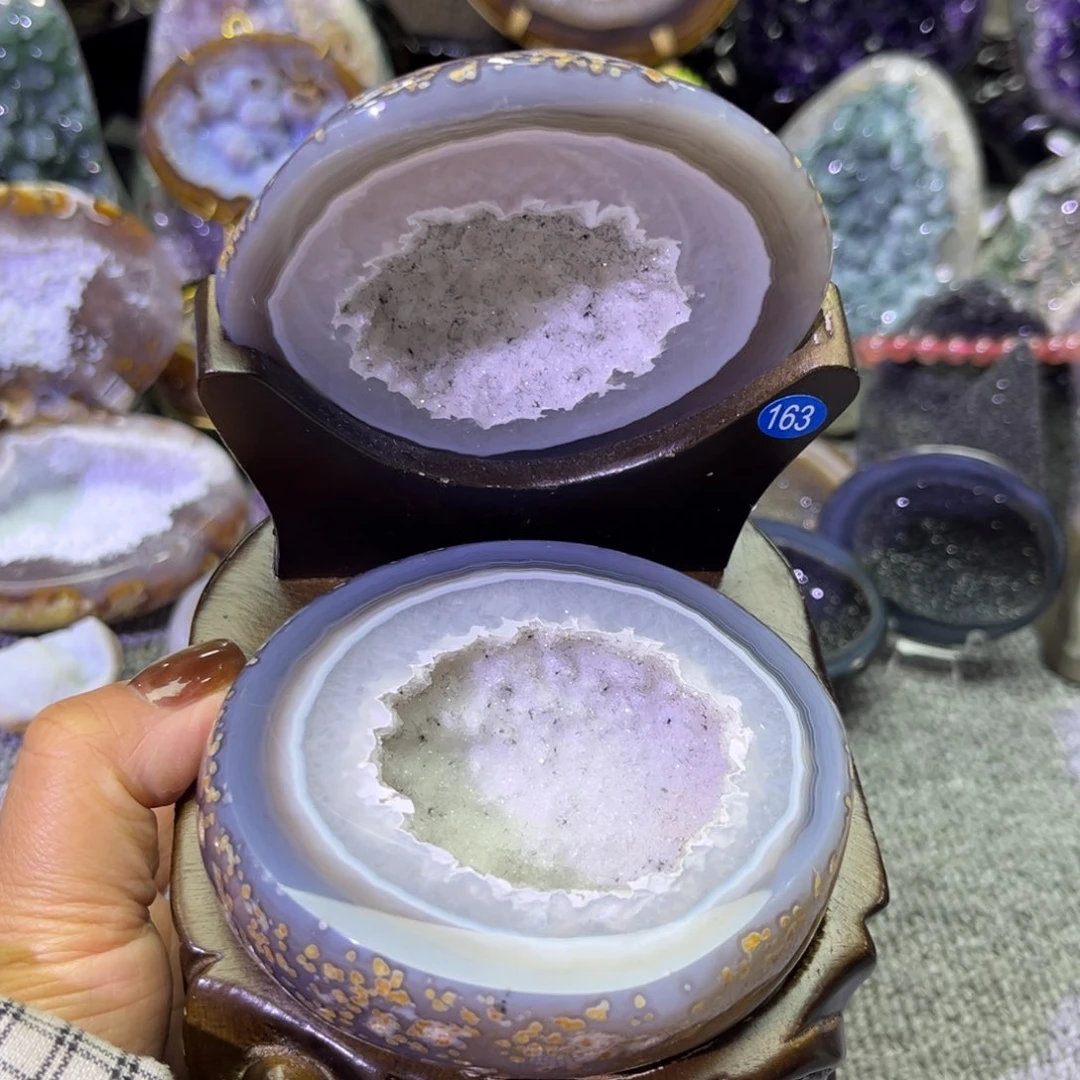 紫晶摆件未镶嵌水晶