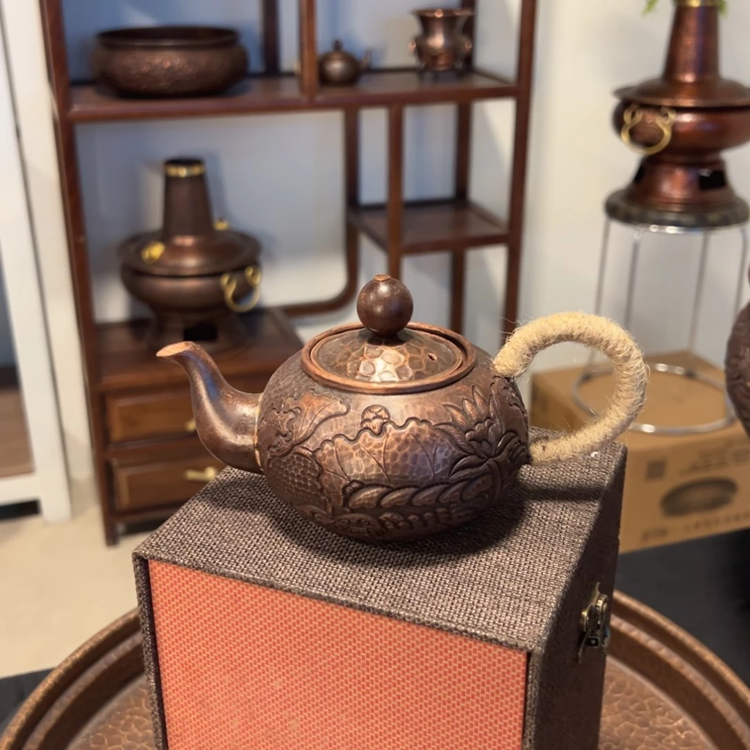 侧把荷花壶 350cc