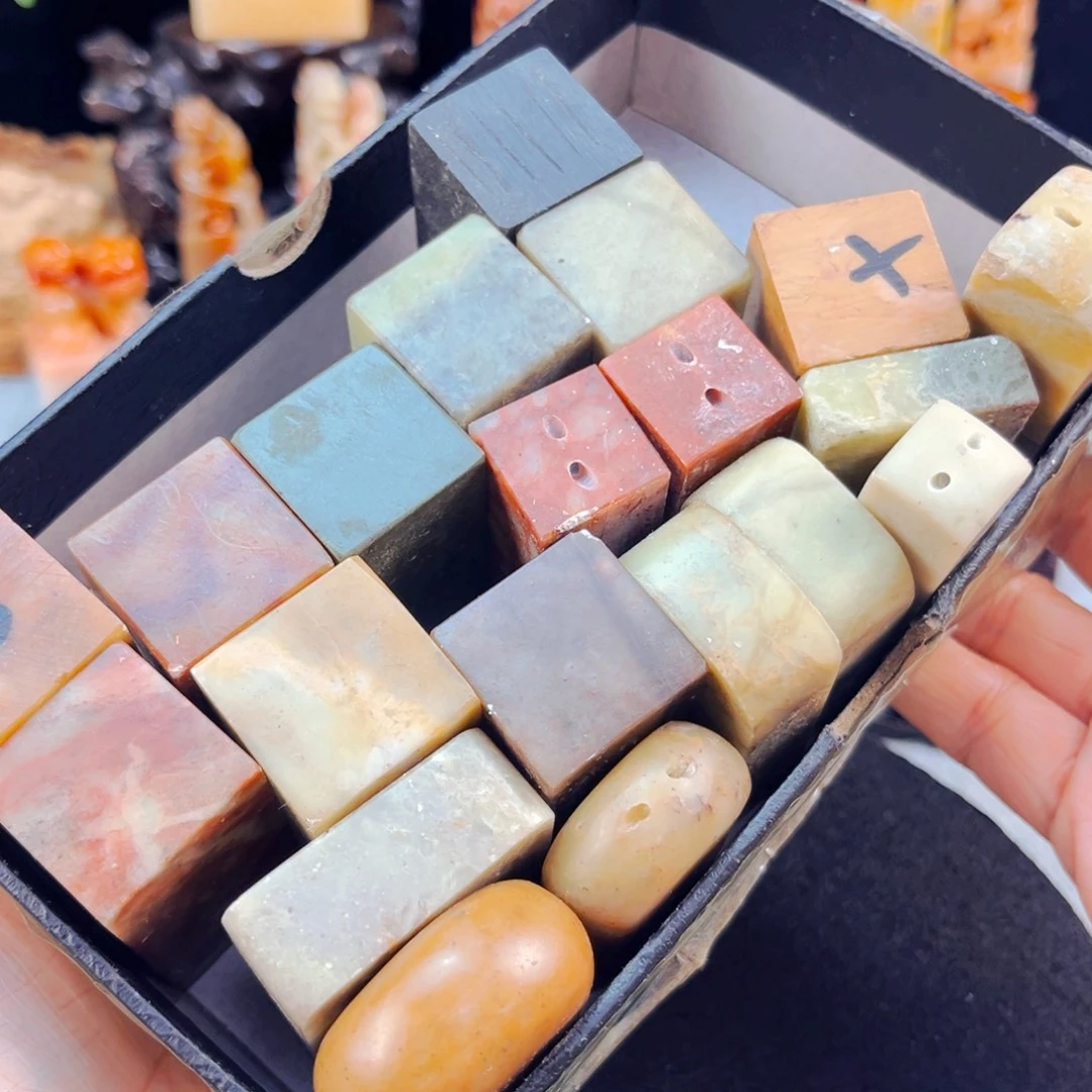 寿山石捡漏瑕疵品20方