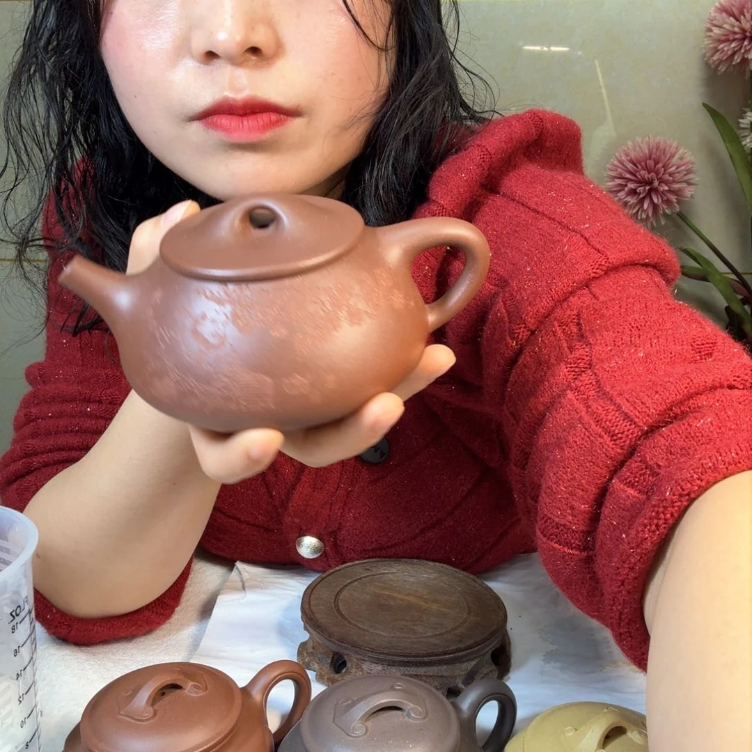 紫砂茶壶河****巍精工半手原汁原味