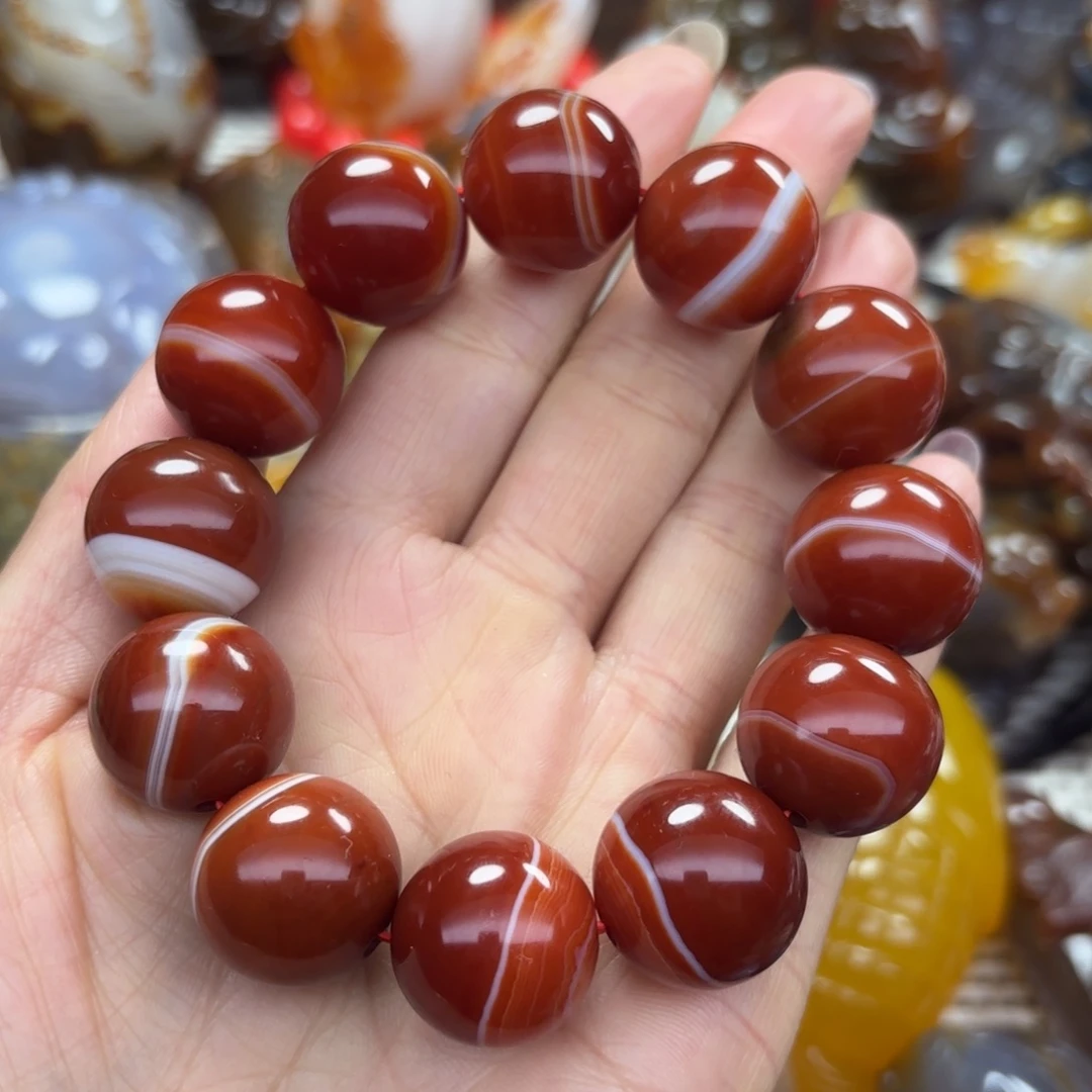 未镶嵌手串玛瑙/玉髓