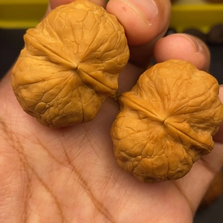 文玩核桃把件36尺方尊元宝