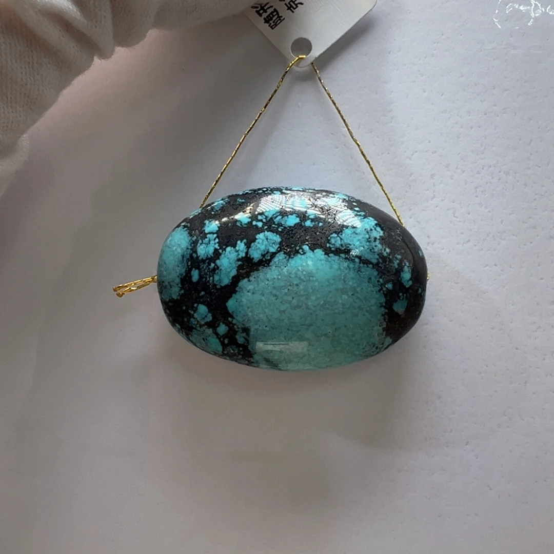 绿松石未镶嵌挂件