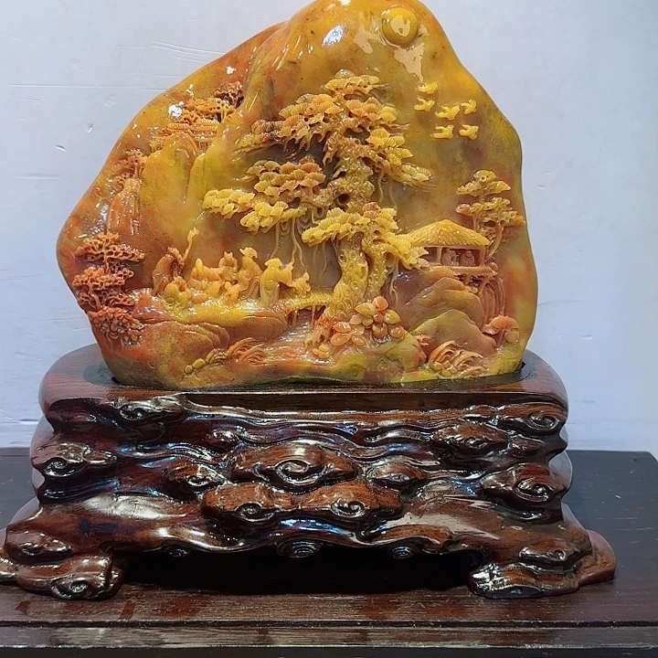 海***6寿山石寿山石摆件精品