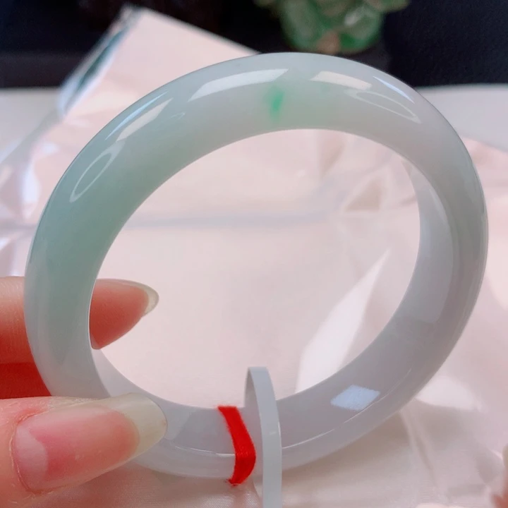未镶嵌手镯翡翠55圈