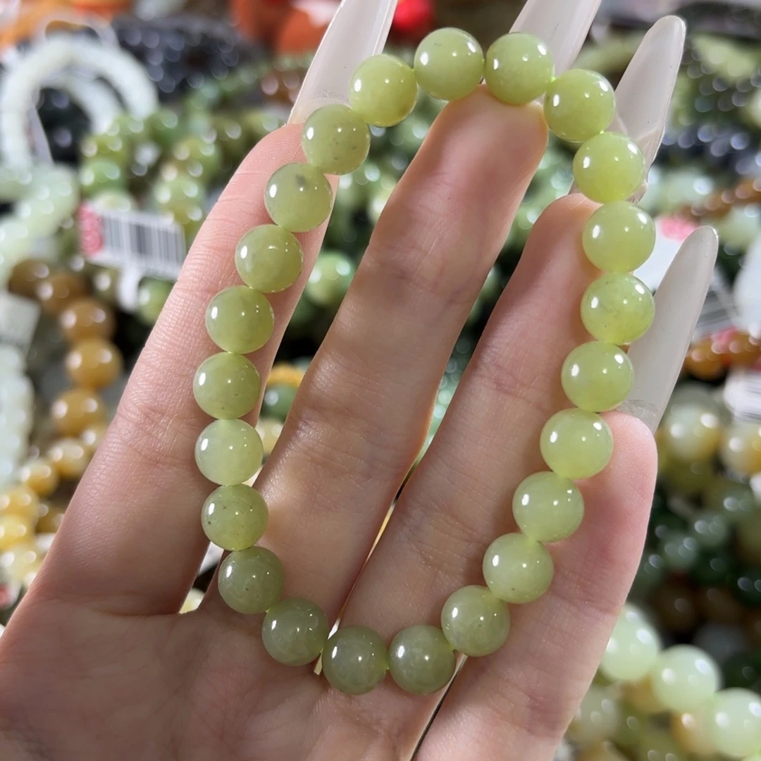 和田玉未镶嵌手链157