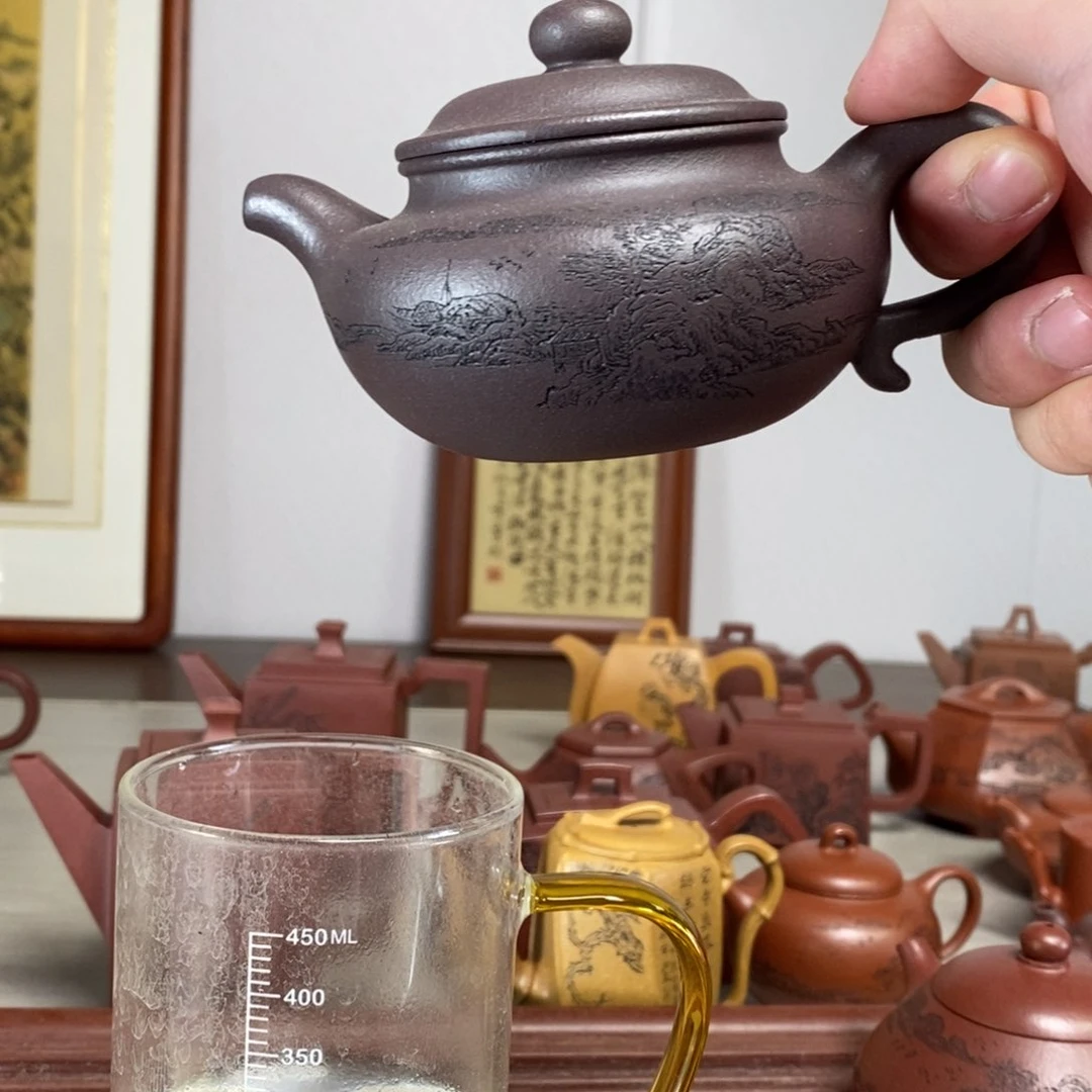 茶壶紫砂原矿泥料传统工艺制作