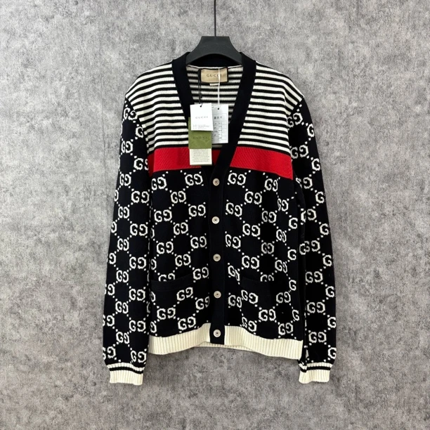 未使用 GUCCI/古驰 古驰开衫满印外套
