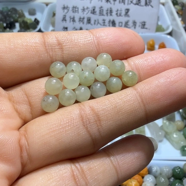 未镶嵌和田玉珠宝半成品
