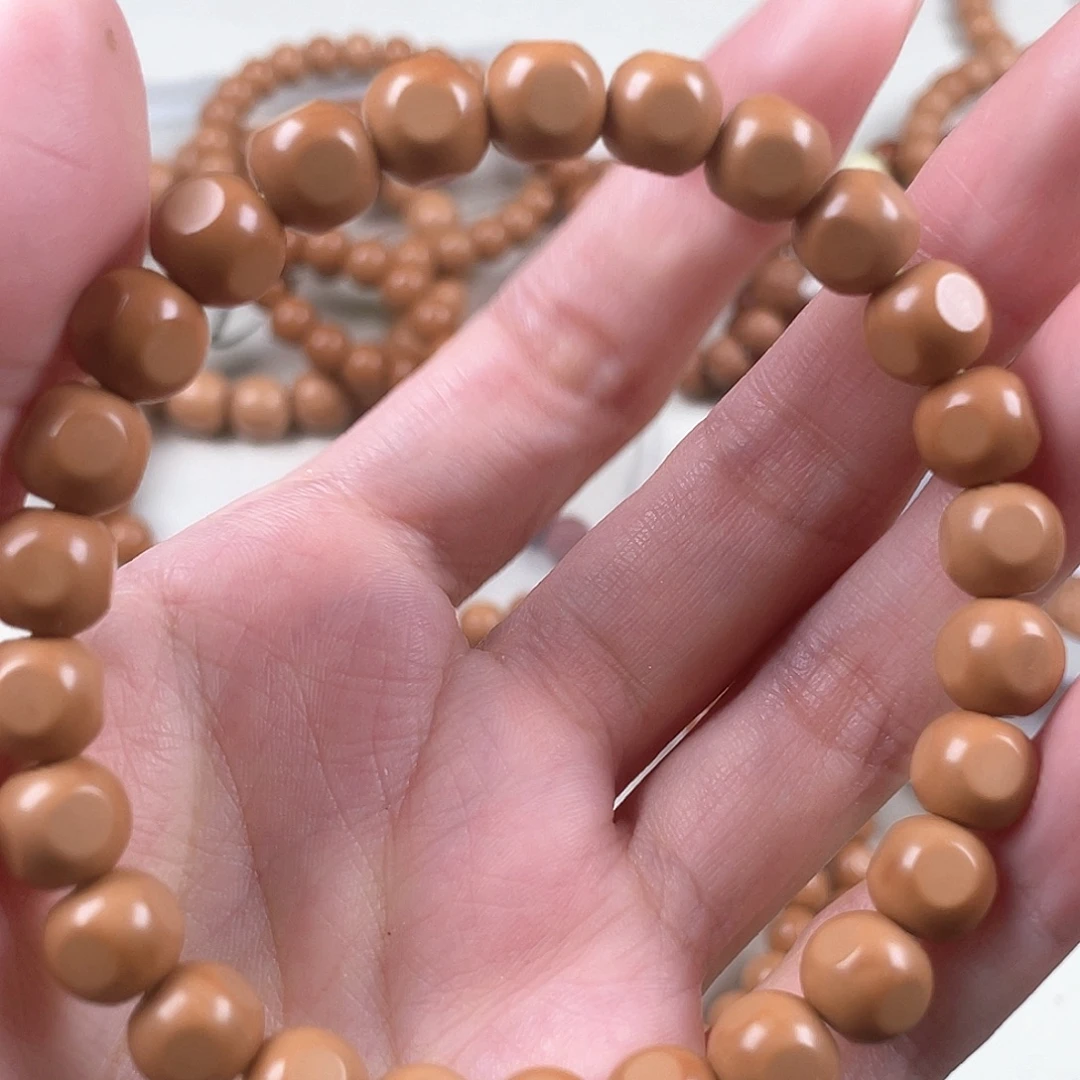 吊坠猴头核桃六方冒油8小➕雕刻配饰