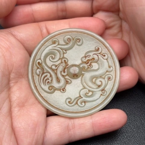 和田玉挂件未镶嵌ꪜ****ꪝ