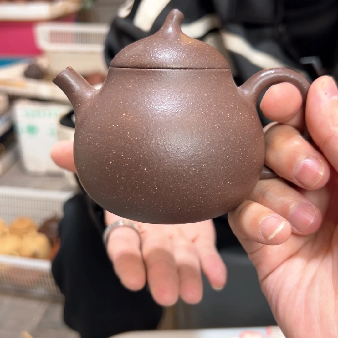 茶壶紫砂40目天青茄段