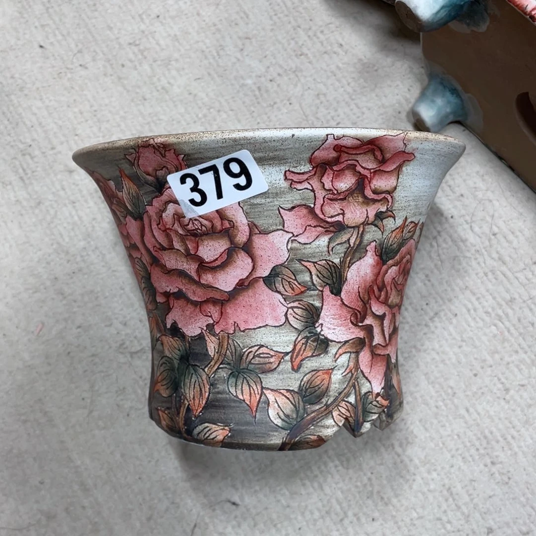 紫砂花盆哈*露陶瓷多肉花盆精品