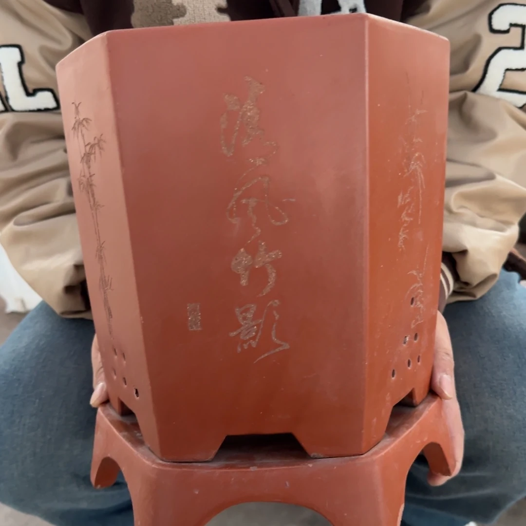 花盆紫砂口径20.23口径