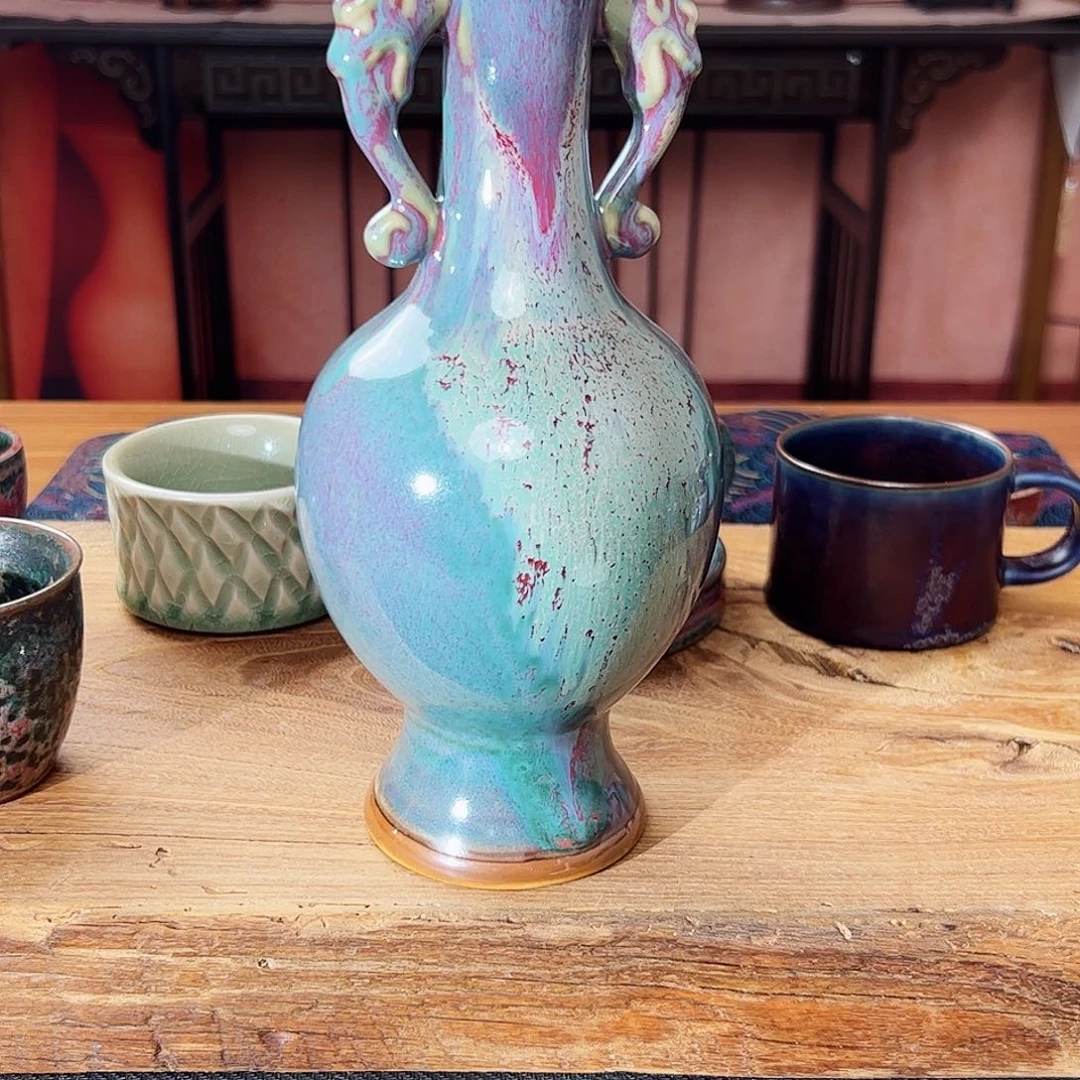 摆件钧瓷艺术作品