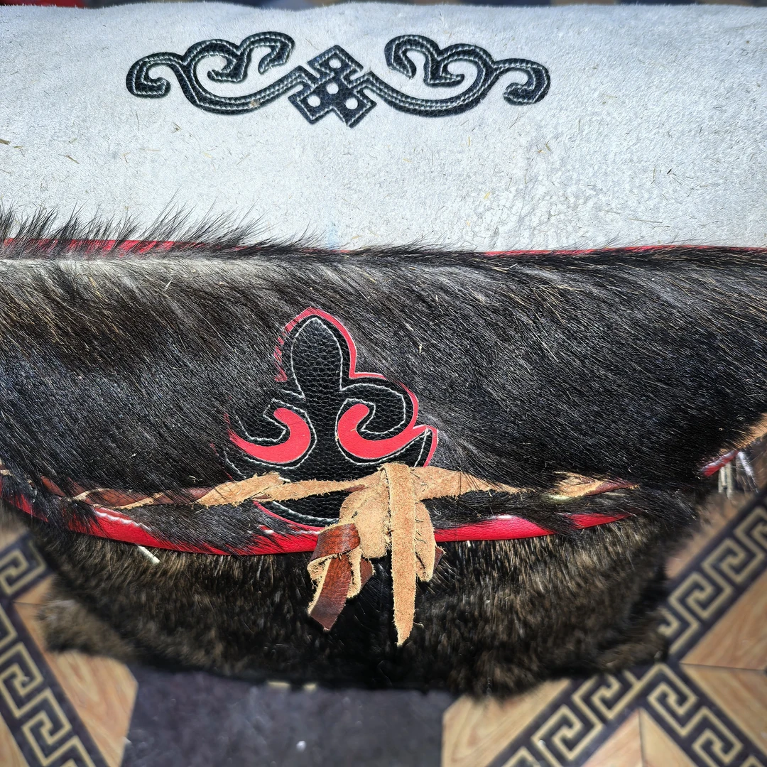 藏式马背包一对纯手工山羊皮