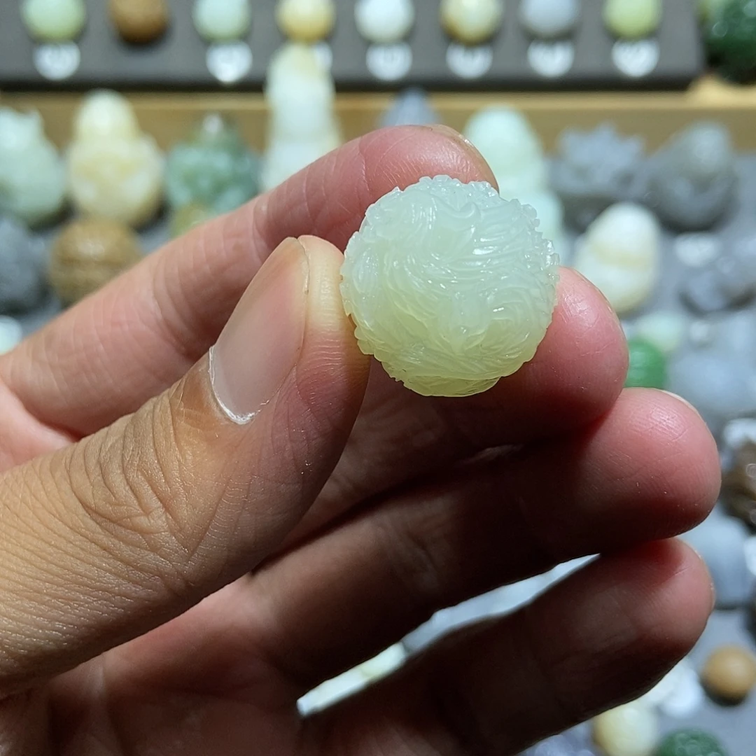 颈饰未镶嵌和田玉定制
