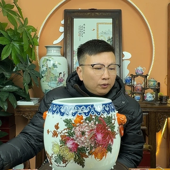 陶摆件景德镇陶瓷手工制作