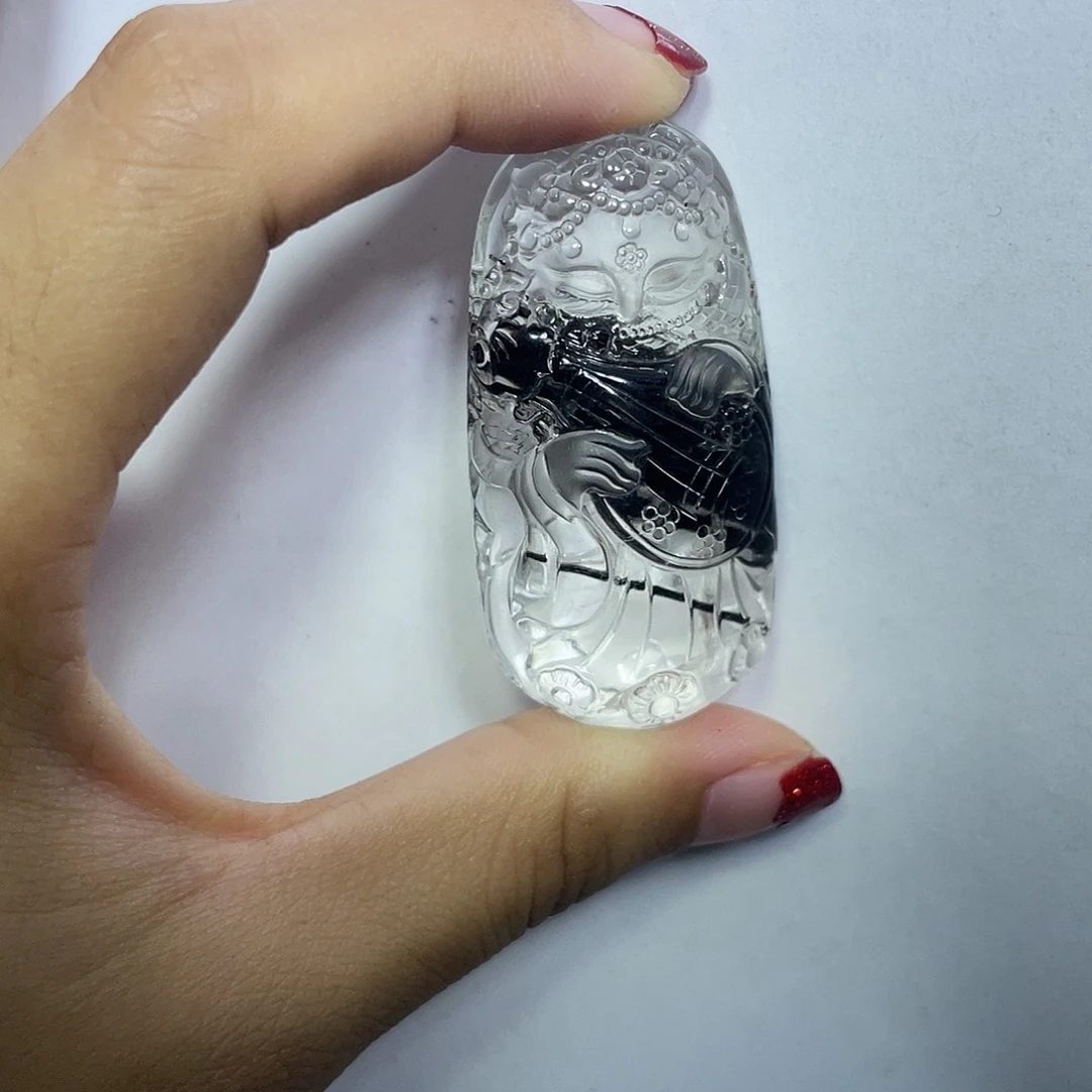 未镶嵌吊坠(赠链)水晶水晶吊坠