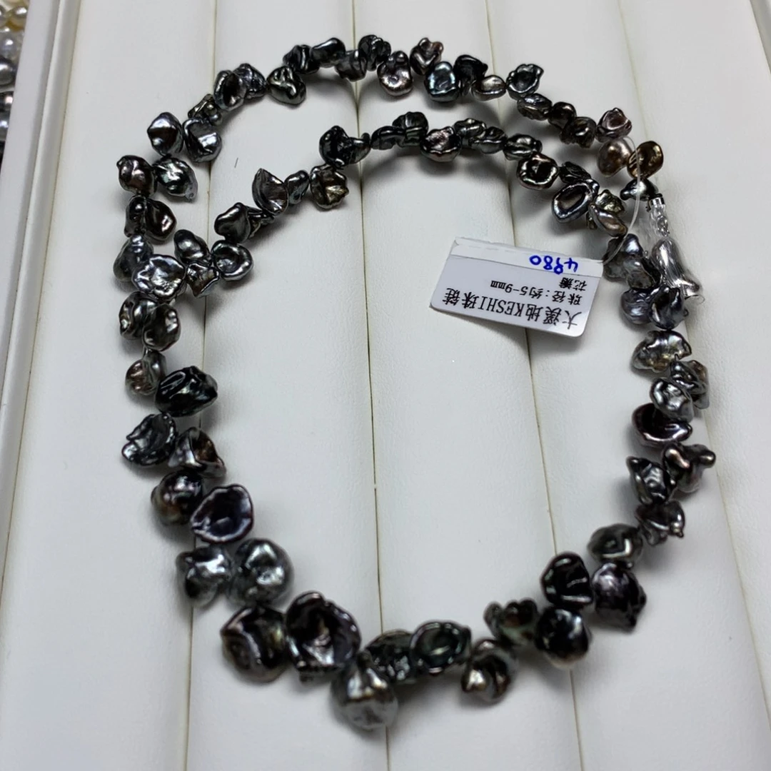 银S925镶嵌海水珍珠项链Y*.