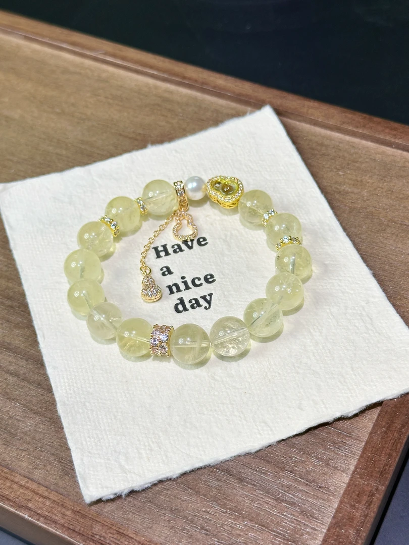 铜合金手链 【香柠冻】A115-Su苏苏家 仙女简约手链 多样性发其一