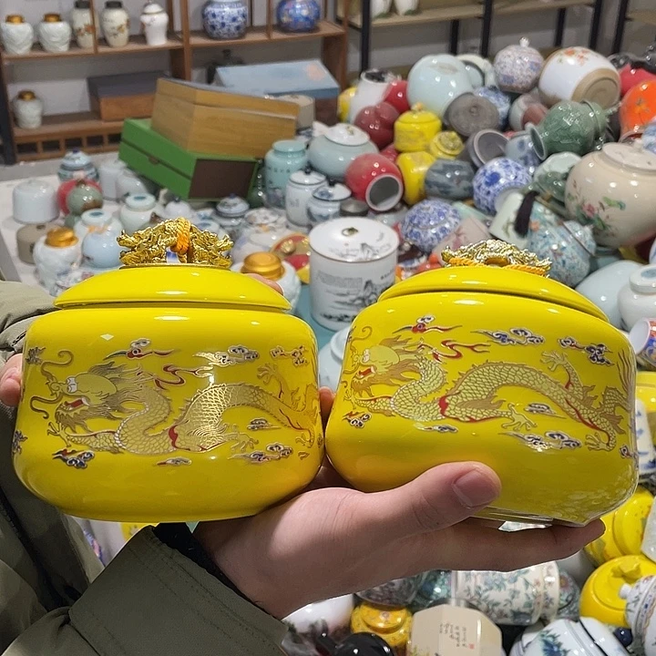 陶瓷罐茶叶罐密封罐