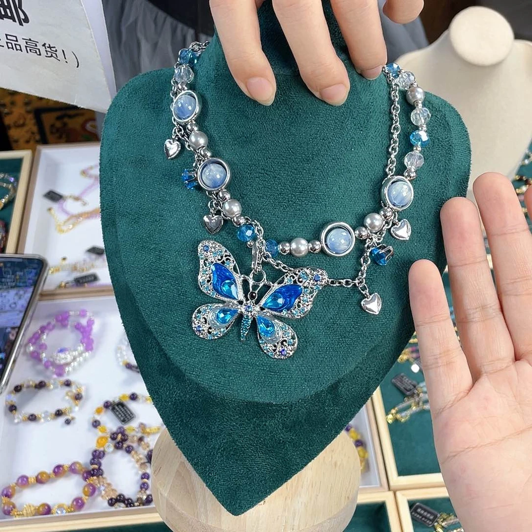 水晶手链银S925镀金镶嵌