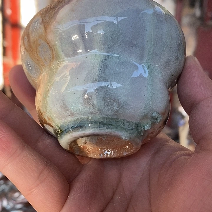 陶园柴烧，精品高货536失圆