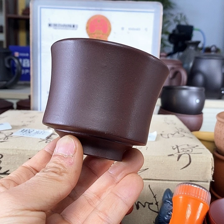 紫砂茶杯紫砂杯茶