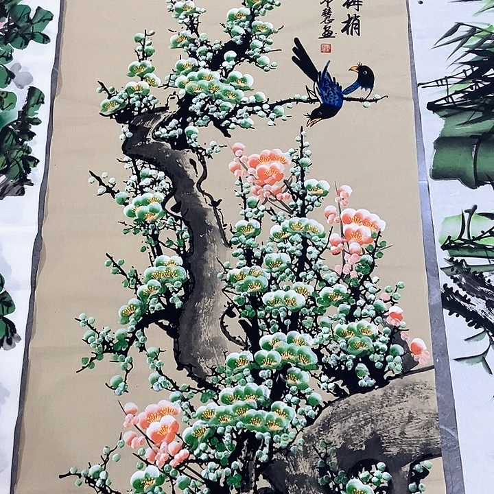 小周画廊的直播间