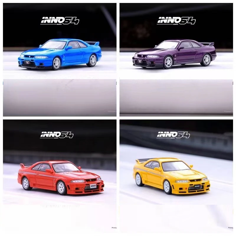INNO 1:64 日产 Skyline GT-R (R33) 400R 仿真合金车模收藏摆件