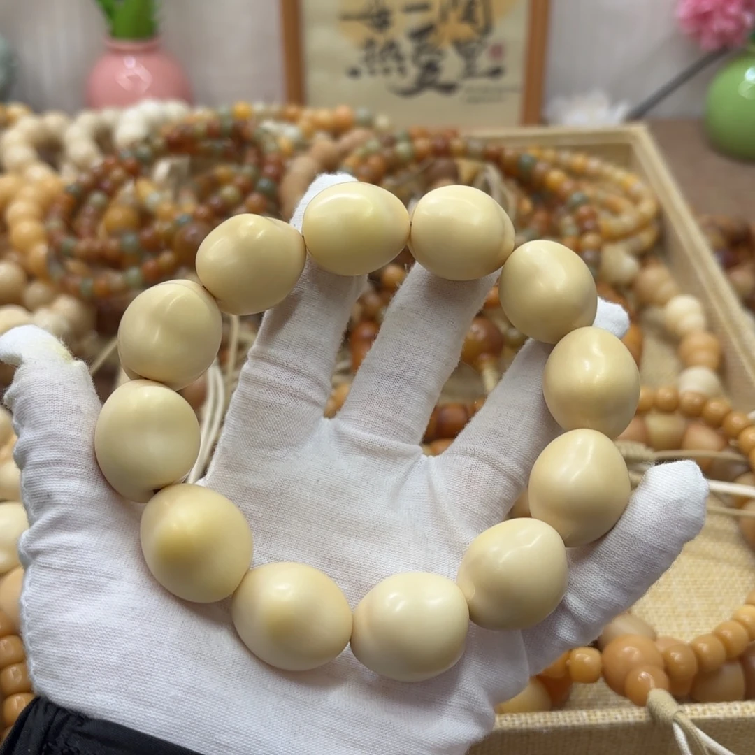 吊坠菩提根/象牙果牙果瑕疵干磨009