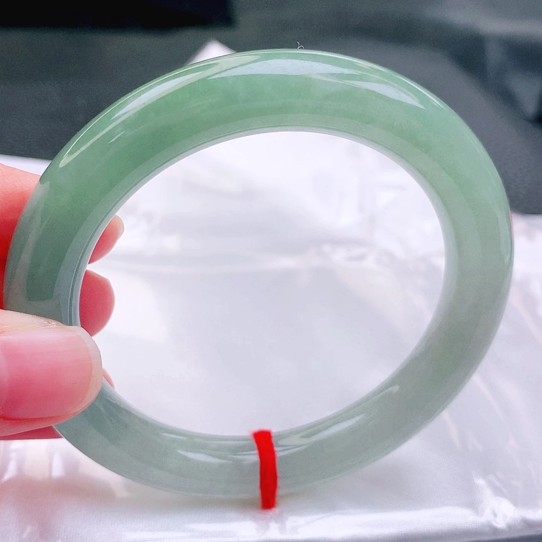 翡翠未镶嵌手镯缅甸天然a货翡翠手镯