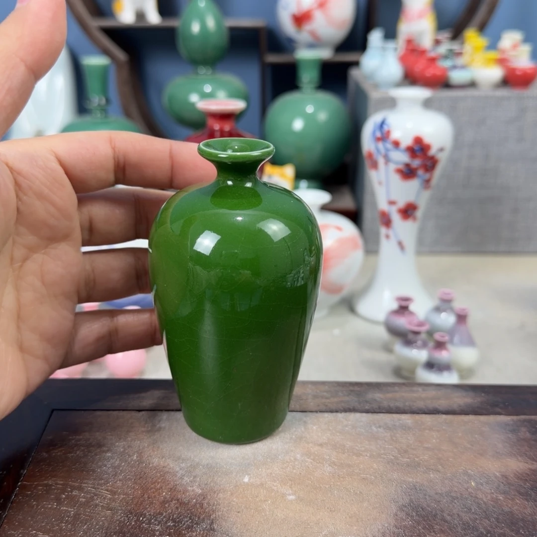 陶瓷手工小花器摆件