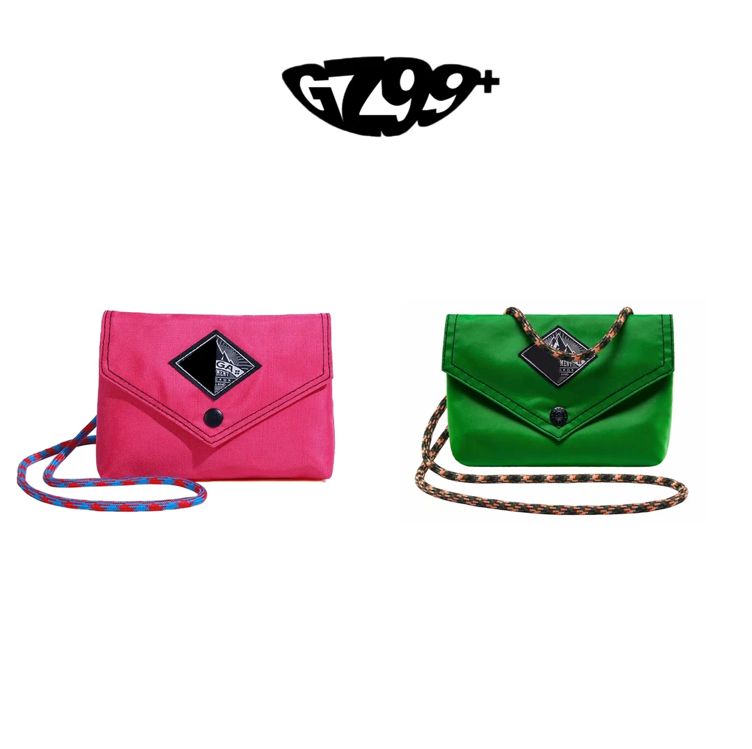 九儿 【结构神包】2025夏季新款时尚轻奢防水户外斜跨单肩包-M0029