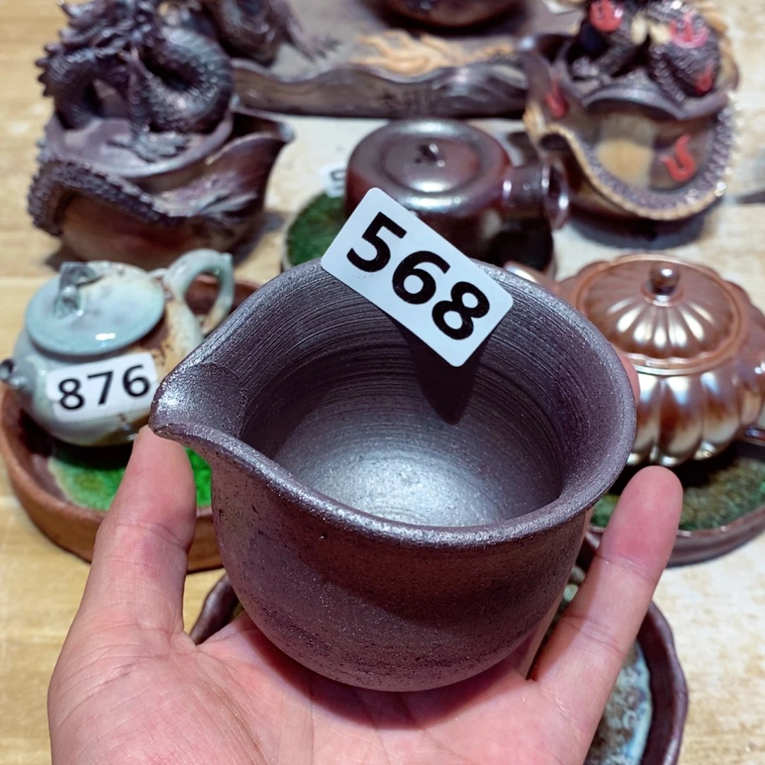 柴烧茶具陶瓷杯子
