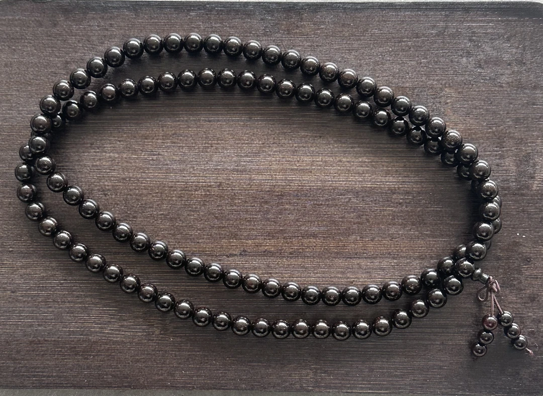 S-1955小叶紫檀满星108珠（无礼盒）