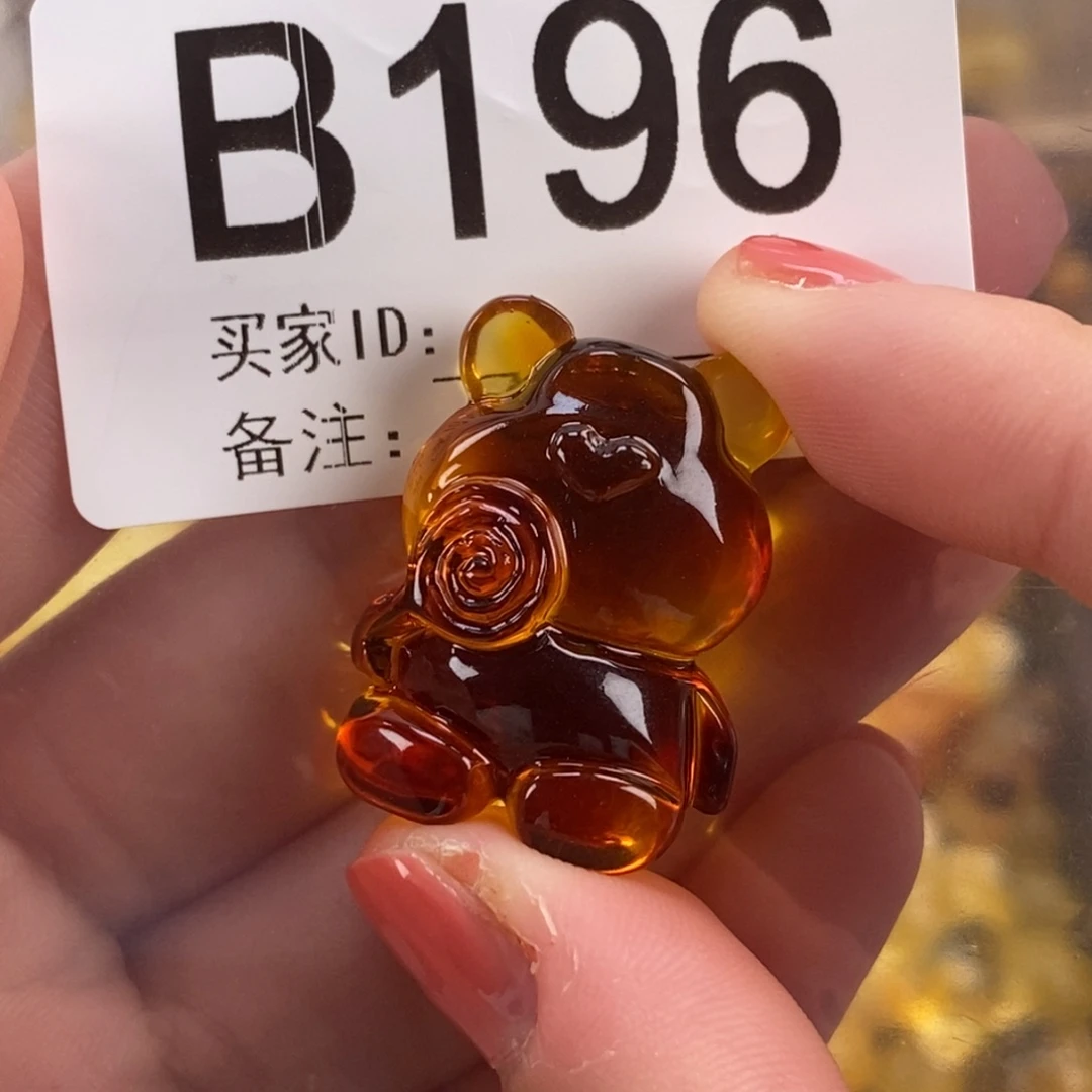 琥珀未镶嵌珠宝奇石