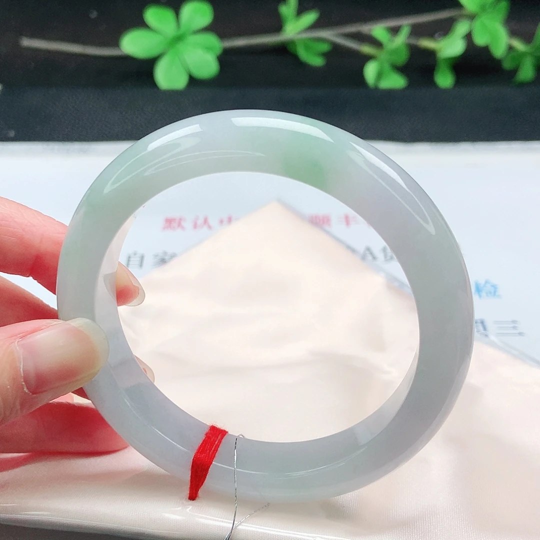 翡翠未镶嵌手镯61圈