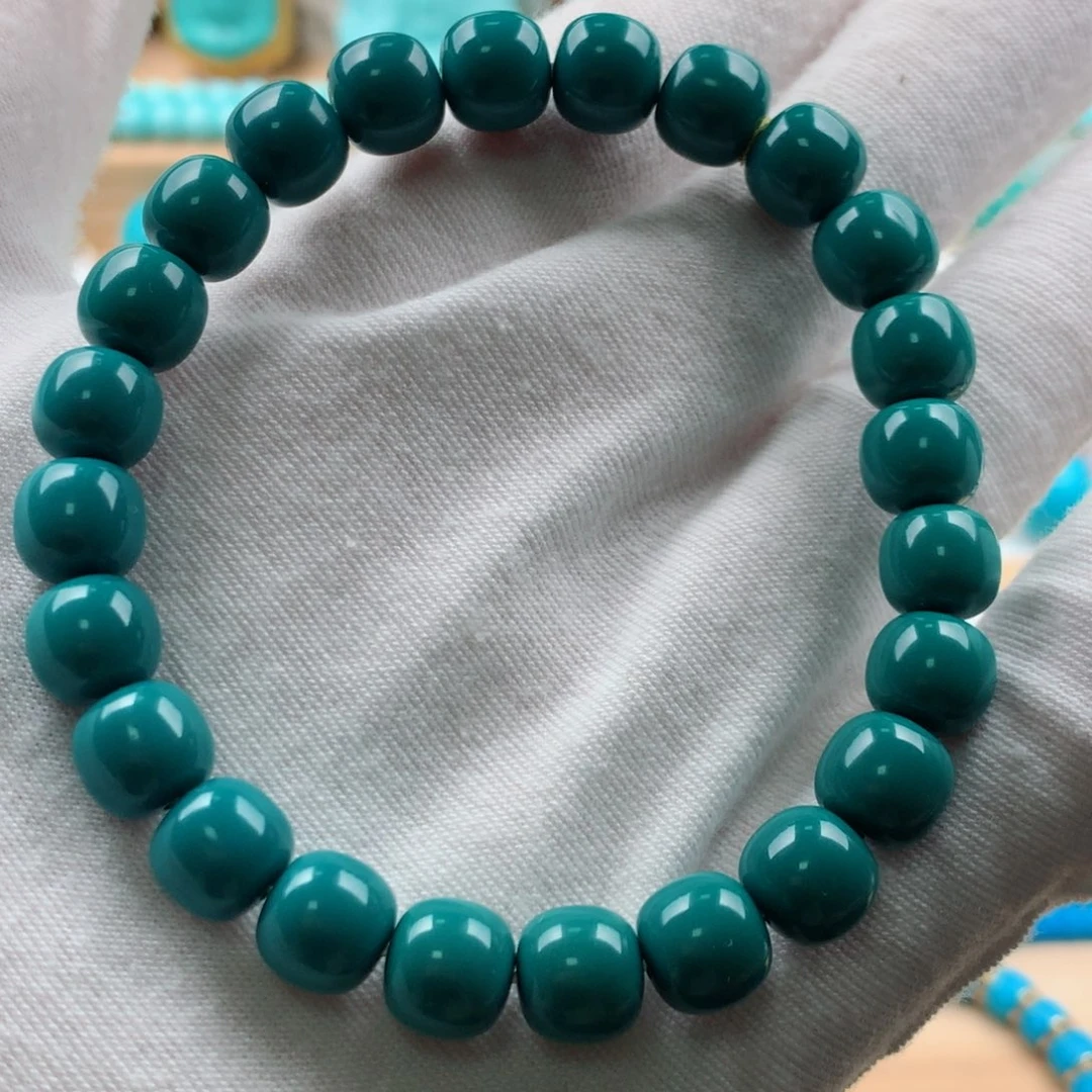 绿松石18K金镶嵌发饰